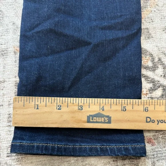 Uniqlo Dark Skinny Straight High Jeans - Picture 7 of 8